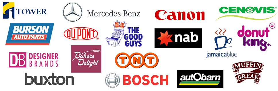 Colin bockman logos of trusted brands he has worked with